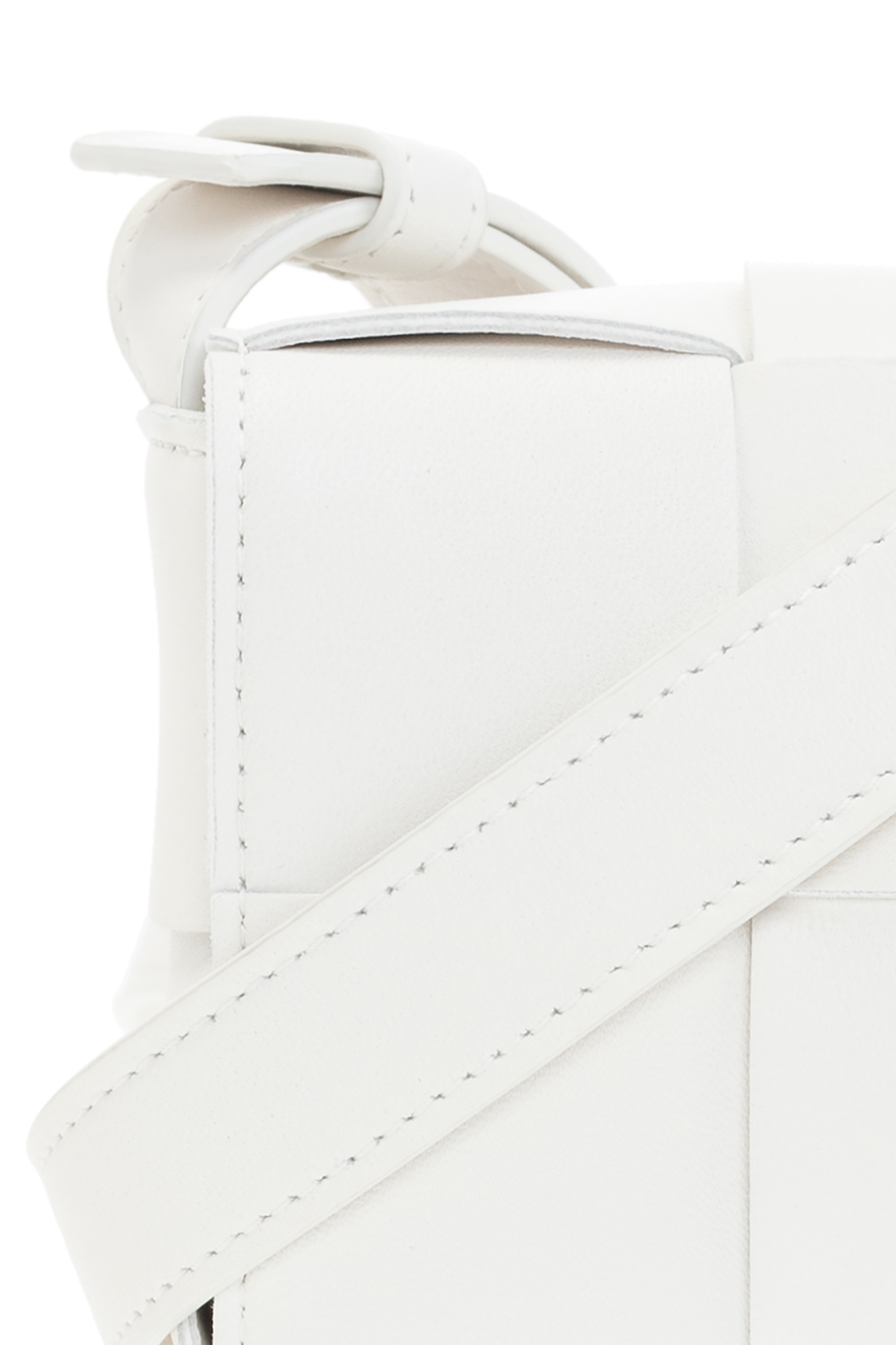 White 'Cassette Candy' shoulder bag Bottega Veneta - Vitkac